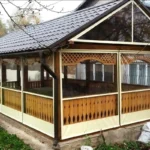 Měkká okna pro zahradní altán, Česká republika